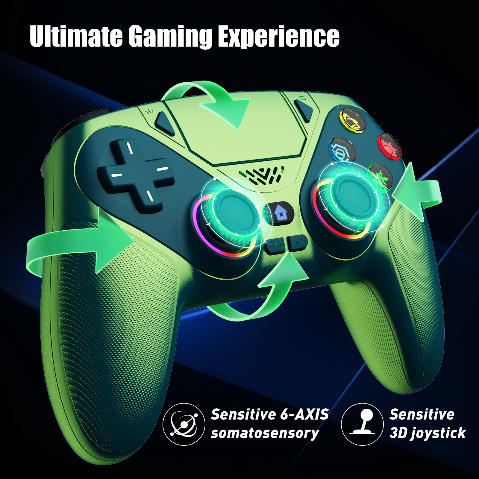 Controller For PlayStation 5/P – No Rgb Gaming Pc recenzja i cena