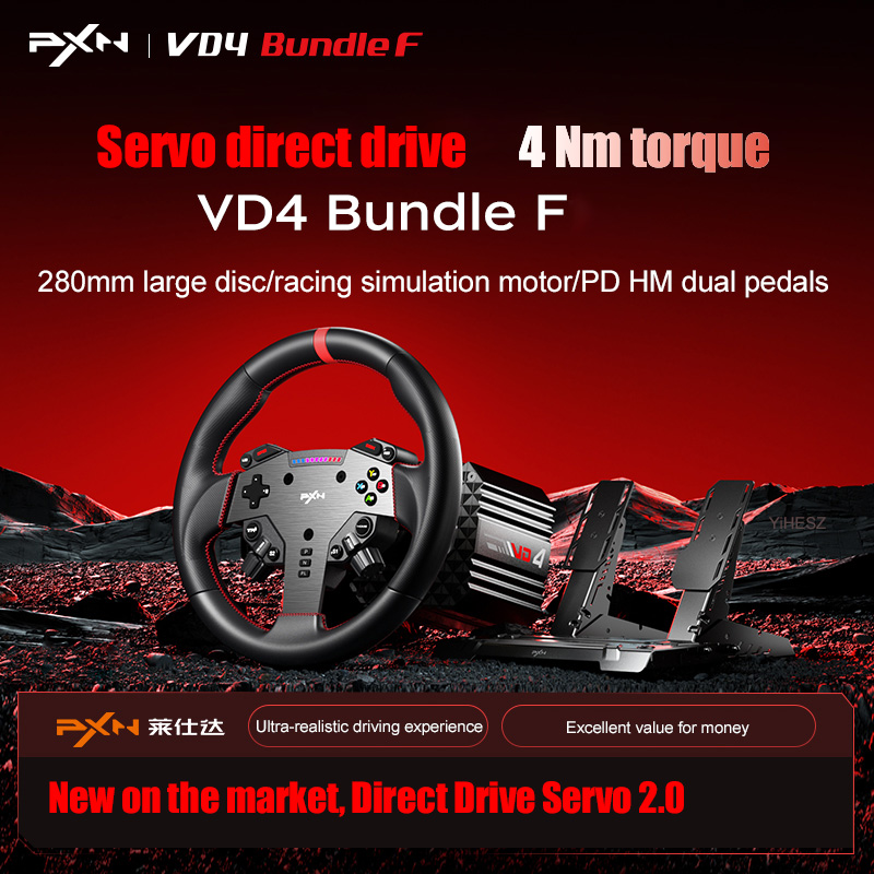 PXN V4D Bundle Racing Wheel 4N – Pc Gaming Entry recenzja i cena