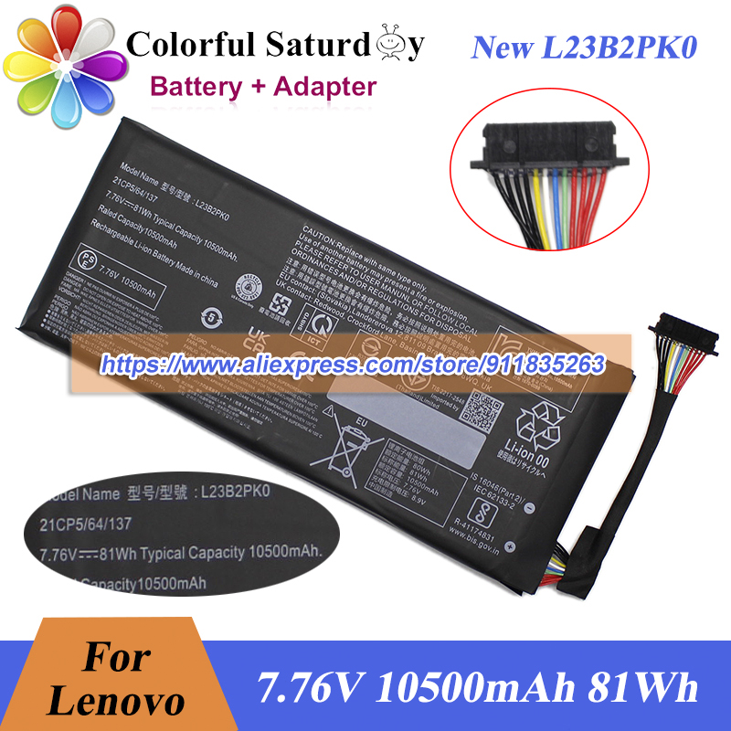 New L23B2PK0 Battery 7.76V 105 – Pc Gaming Lenovo Legion recenzja i cena
