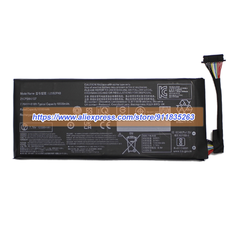 New L23B2PK0 Battery 7.76V 105 – Pc Gaming Lenovo Legion recenzja i cena
