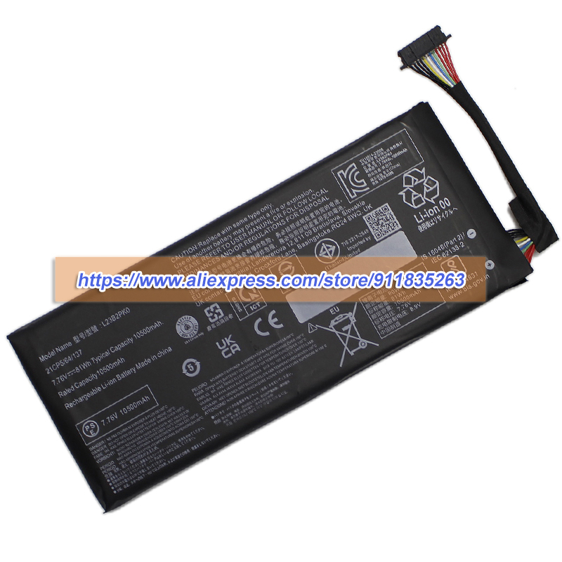 New L23B2PK0 Battery 7.76V 105 – Pc Gaming Lenovo Legion recenzja i cena