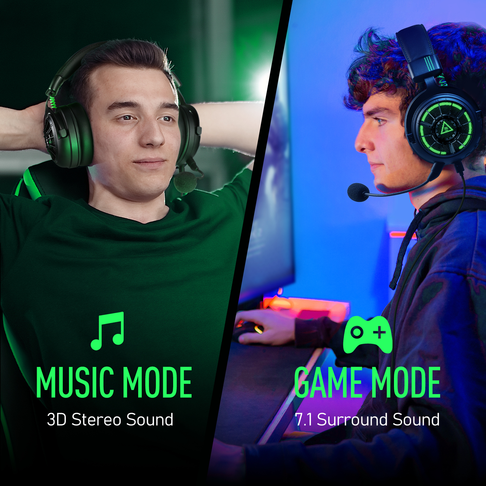 EKSA E5000 Pro Gaming Headphon – Pc Gaming Y Monitor recenzja i cena