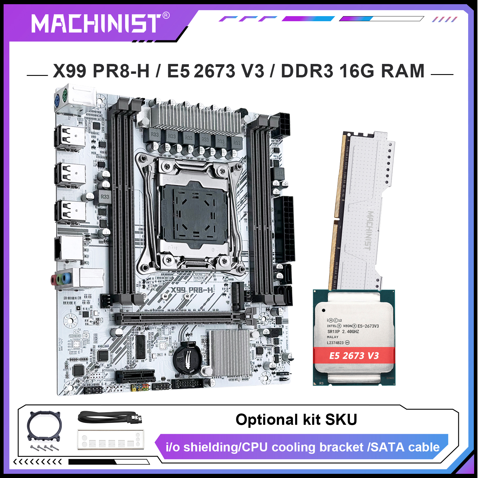 MACHINIST X99 Motherboard Inte – Pc Gaming Kit recenzja i cena