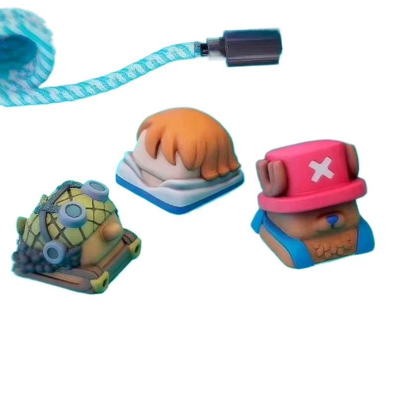 One Piece Chopper Nami anime c – Custom Keycaps recenzja i cena