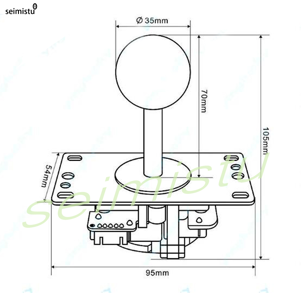 Joystick Copy Sanwa arcade Joy – Joystick Pc Gaming recenzja i cena