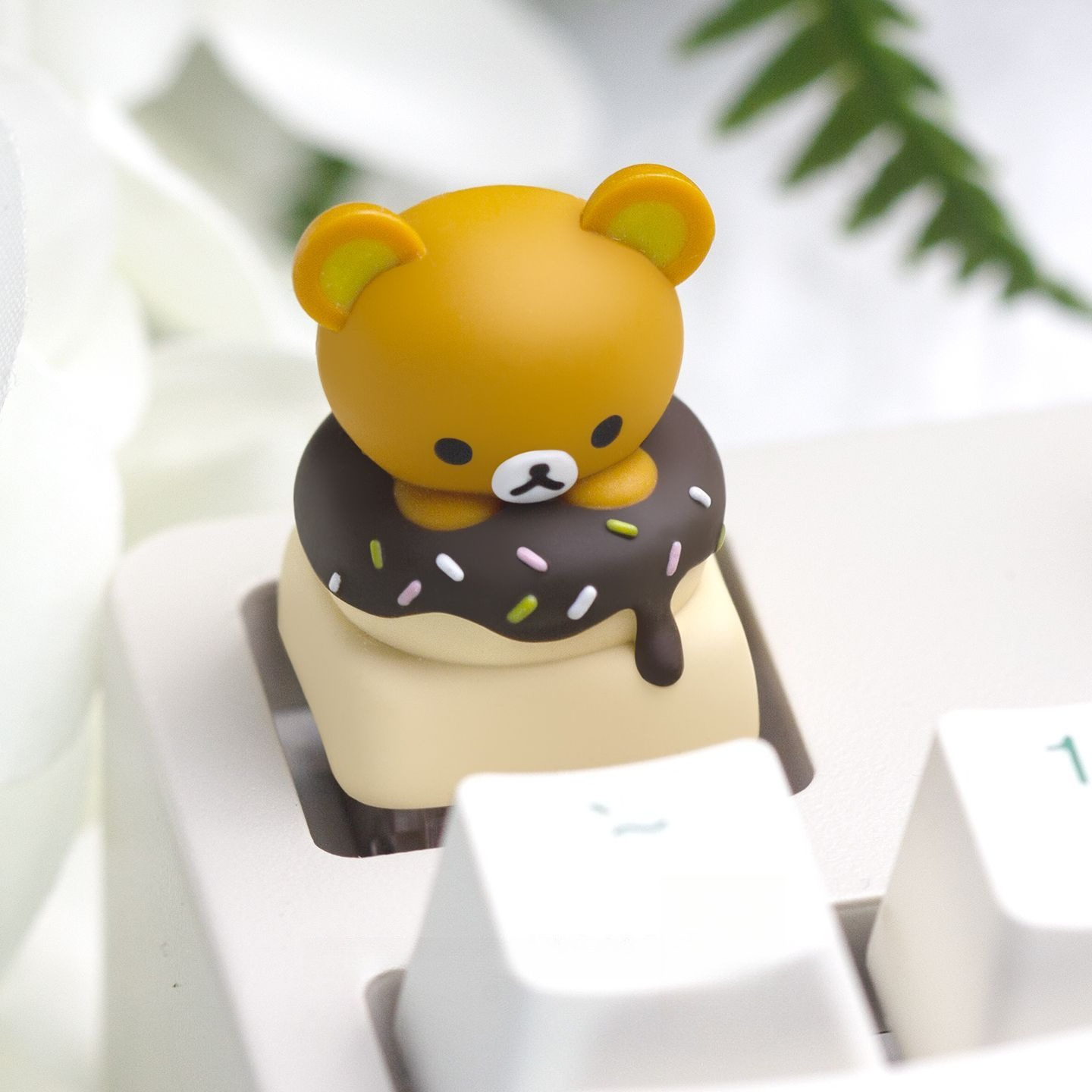 Kwaii Rilakkuma Keycaps Resin  – Custom Keycaps recenzja i cena
