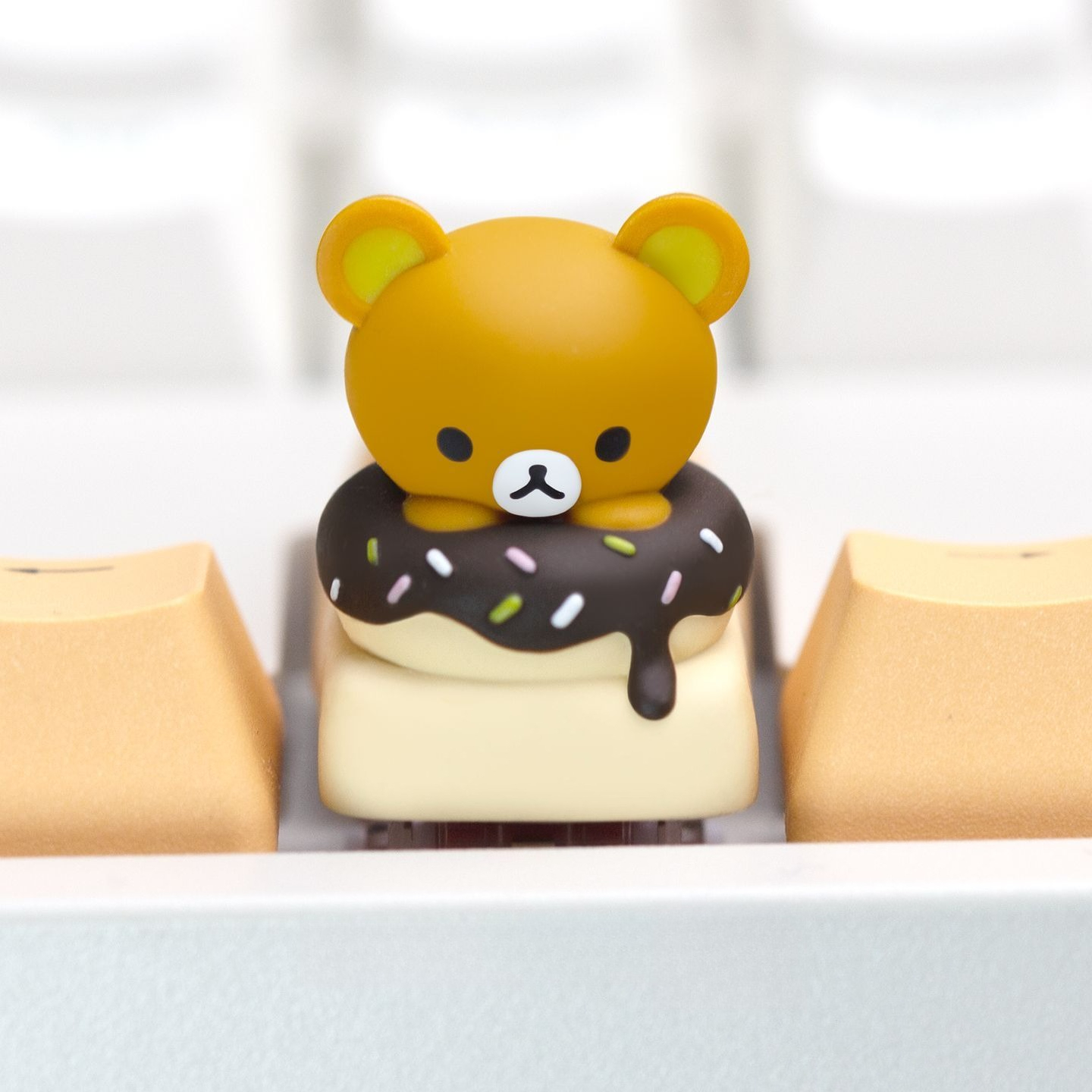 Kwaii Rilakkuma Keycaps Resin  – Custom Keycaps recenzja i cena