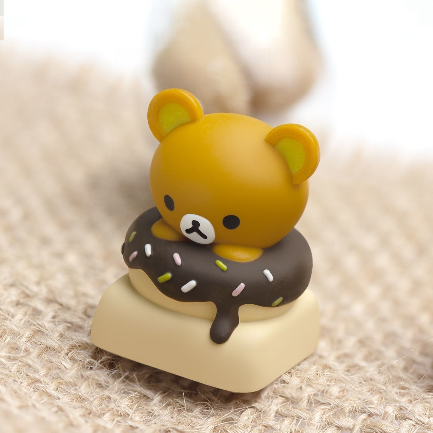 Kwaii Rilakkuma Keycaps Resin  – Custom Keycaps recenzja i cena