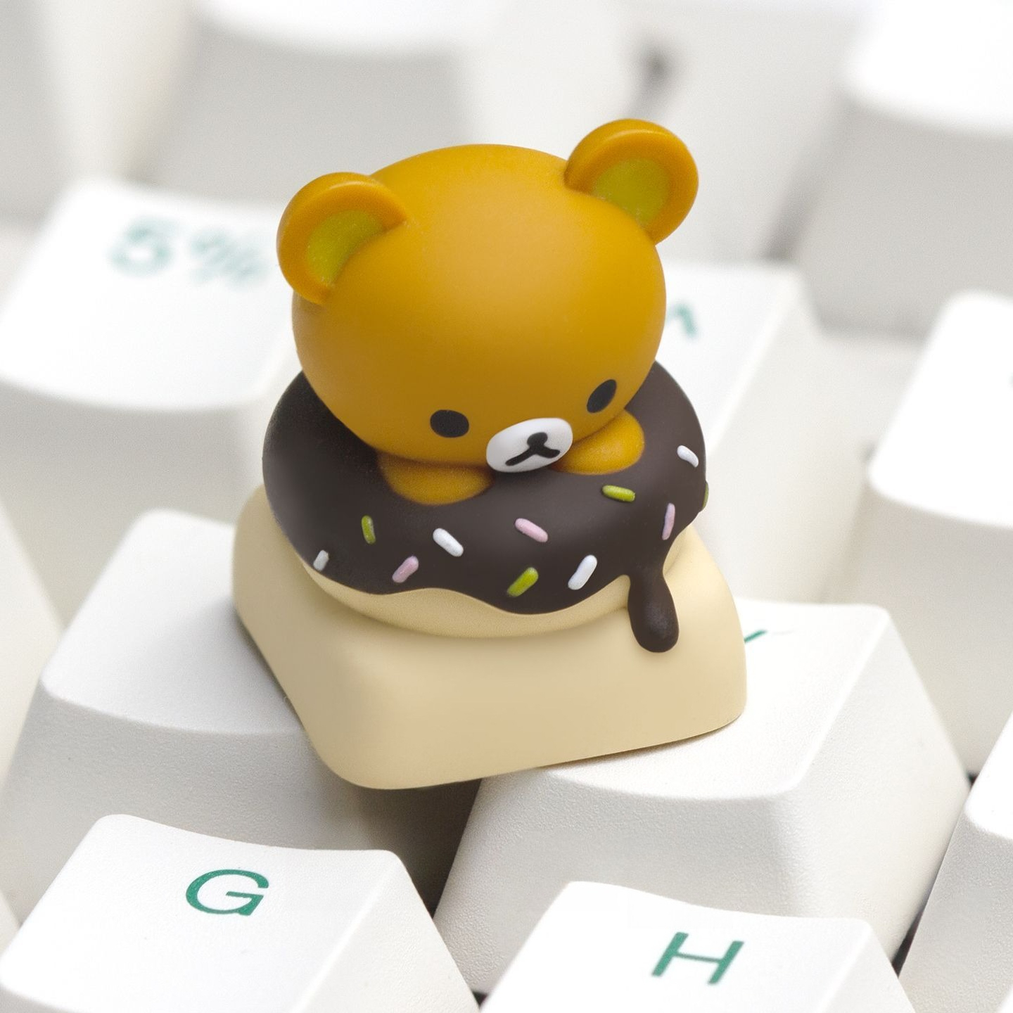 Kwaii Rilakkuma Keycaps Resin  – Custom Keycaps recenzja i cena