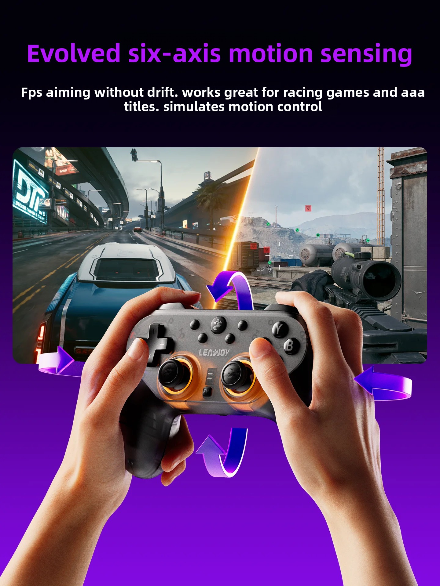 LeadJoy Saber Plus Wireless Ga – Joystick Pc Gaming recenzja i cena