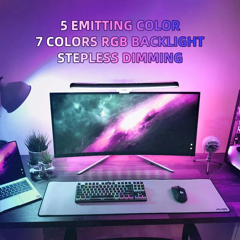 Curved LED Monitor Light Bar U – No Rgb Gaming Pc recenzja i cena