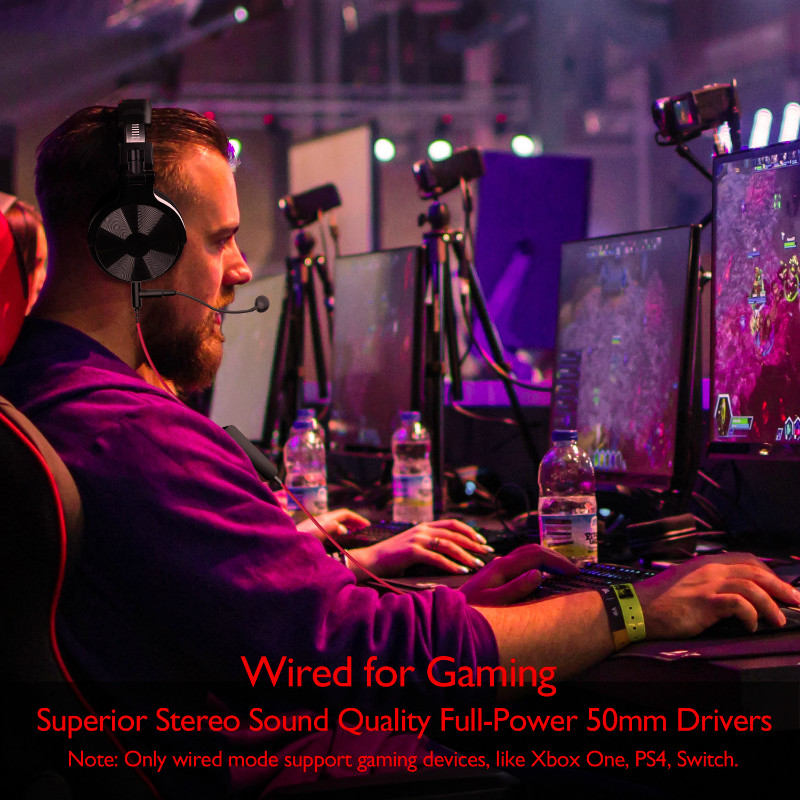 Oneodio Wireless Bluetooth 5.2 – Pc Gaming Y Monitor recenzja i cena