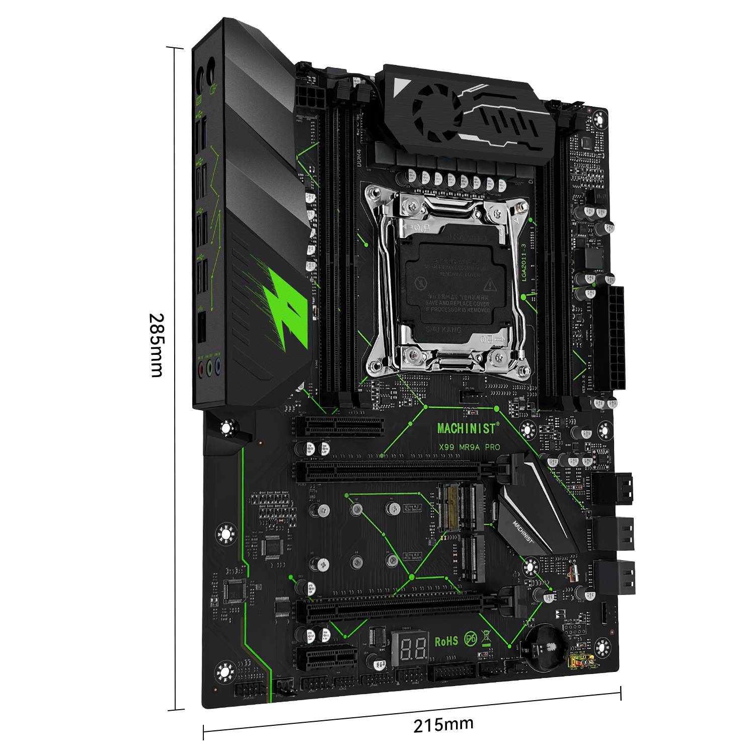 MACHINIST MR9A PRO X99 Motherb – Pc Gaming Kit recenzja i cena