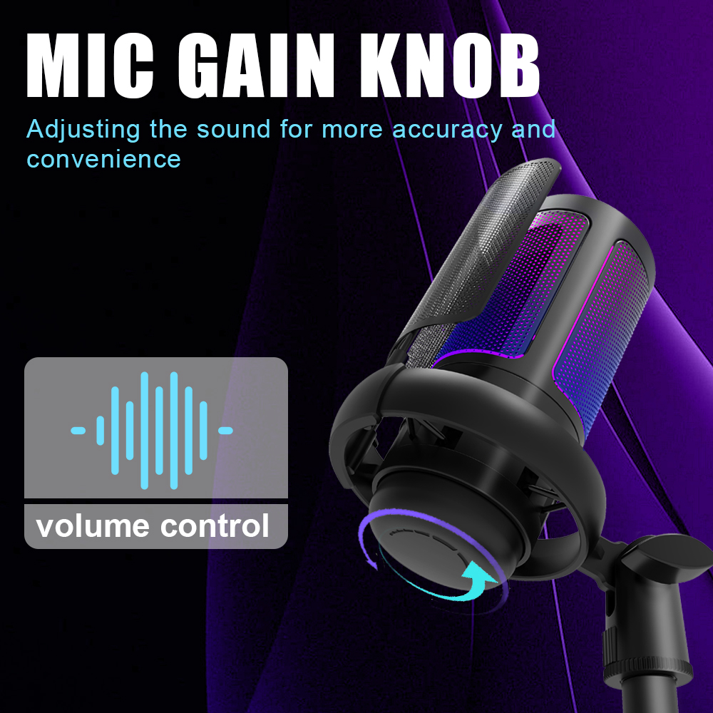 Gaming Microphone for PC:USB M – No Rgb Gaming Pc recenzja i cena