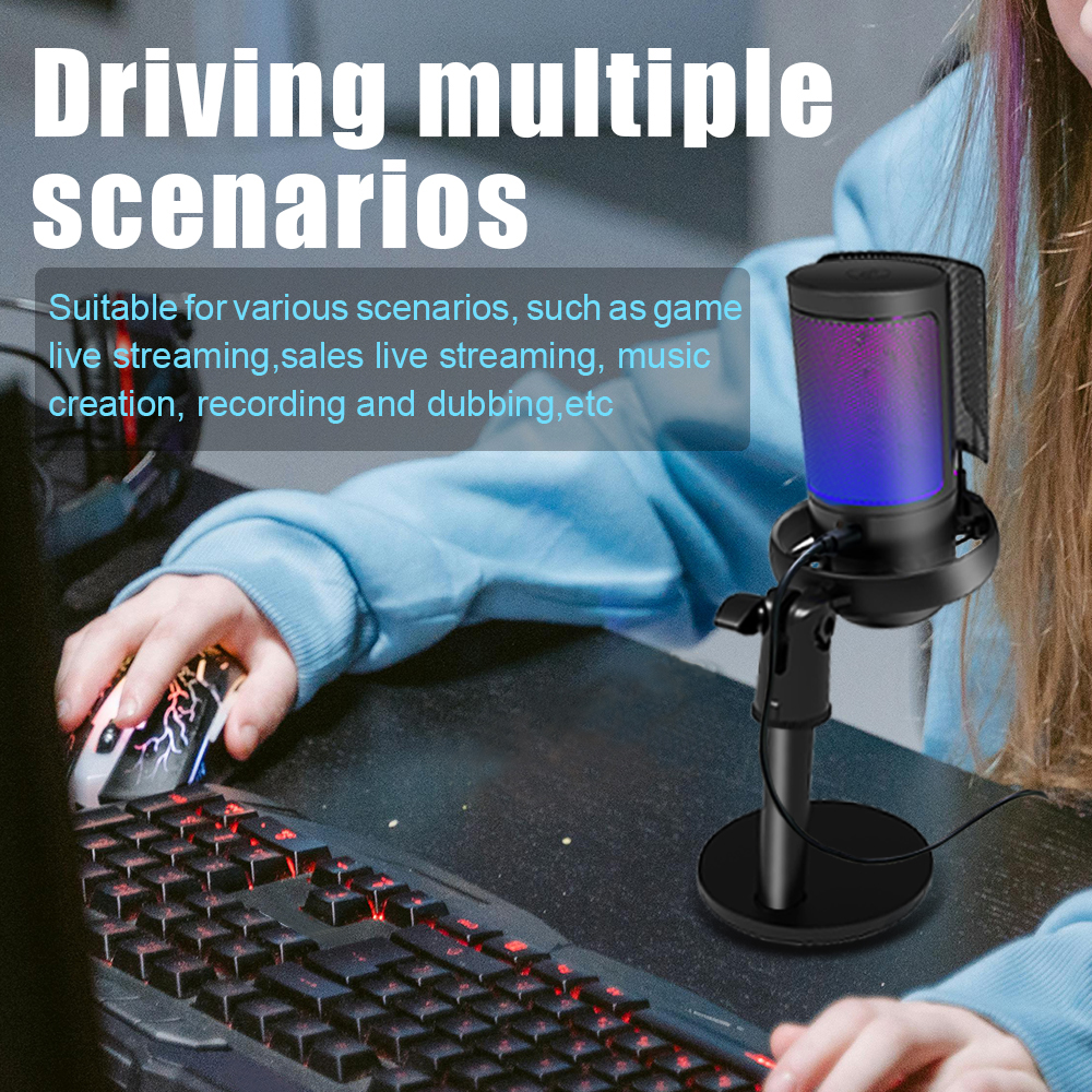 Gaming Microphone for PC:USB M – No Rgb Gaming Pc recenzja i cena