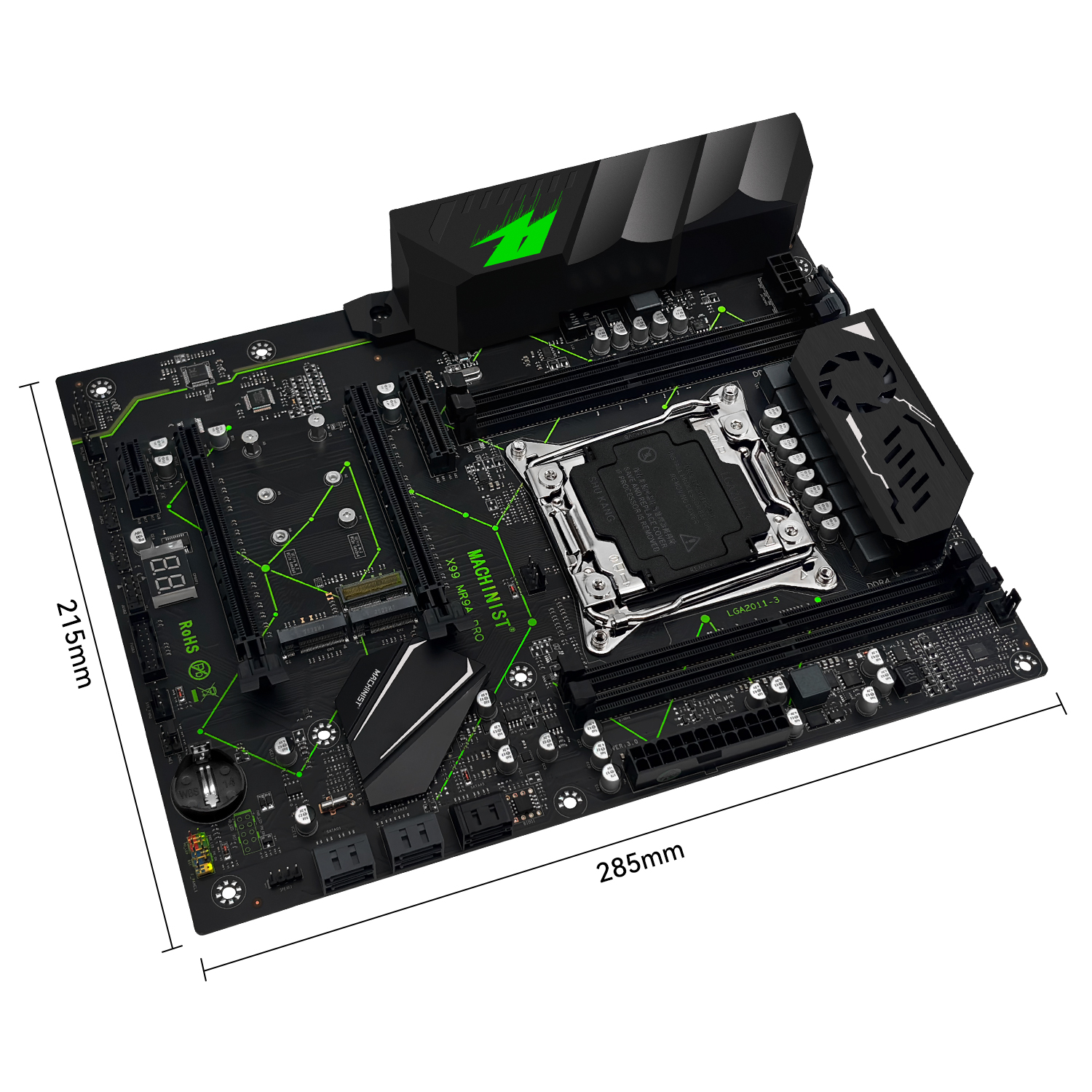 MACHINIST MR9A PRO X99 TPM 2.0 – Pc Gaming Kit recenzja i cena