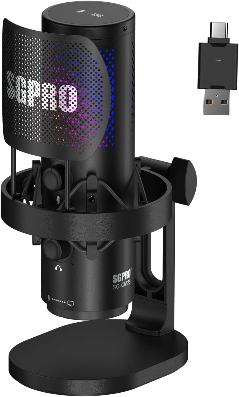 Wireless USB Microphone for St – No Rgb Gaming Pc recenzja i cena