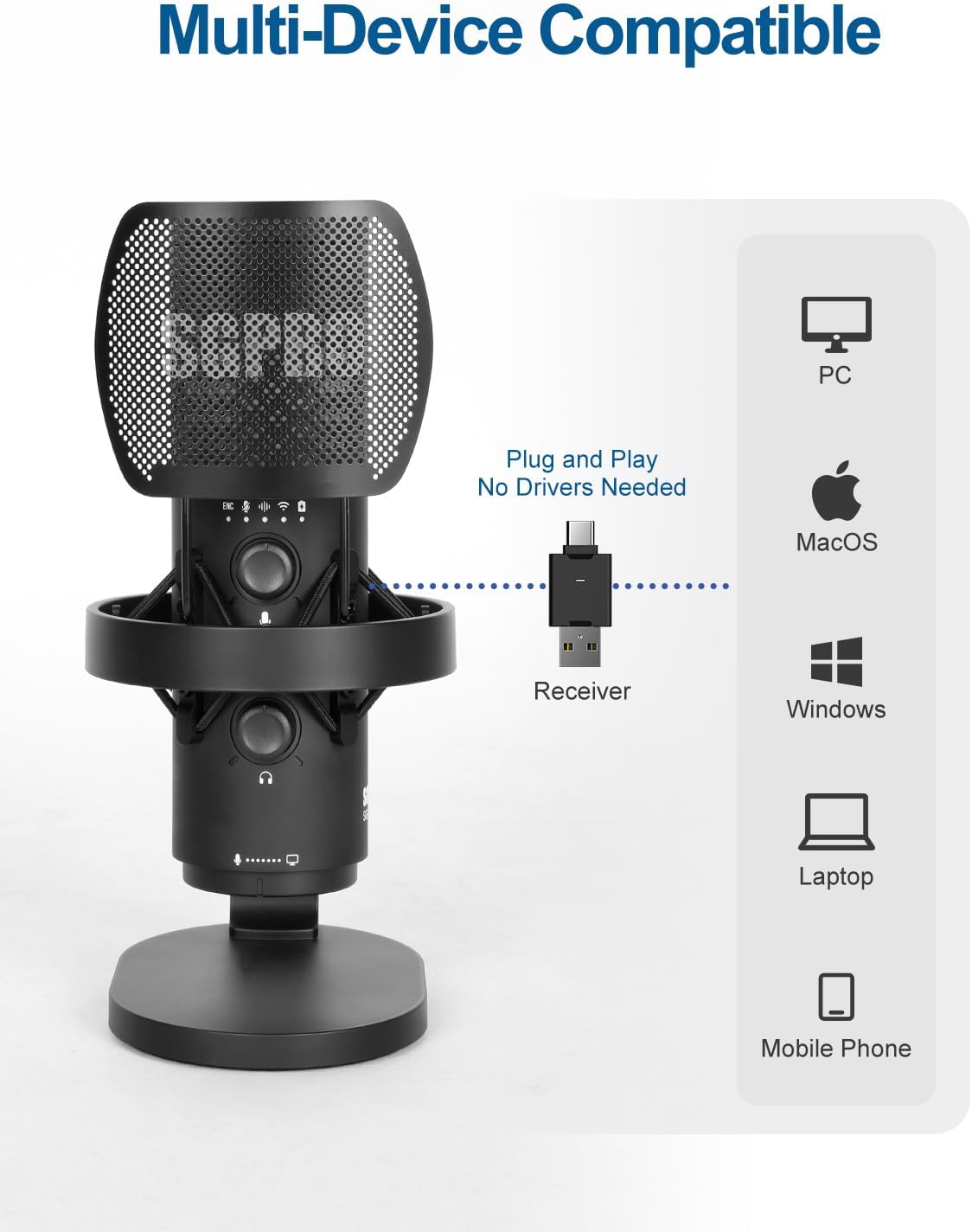 Wireless USB Microphone for St – No Rgb Gaming Pc recenzja i cena